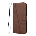Samsung Galaxy - Prime Leather Look Flip Wallet Case