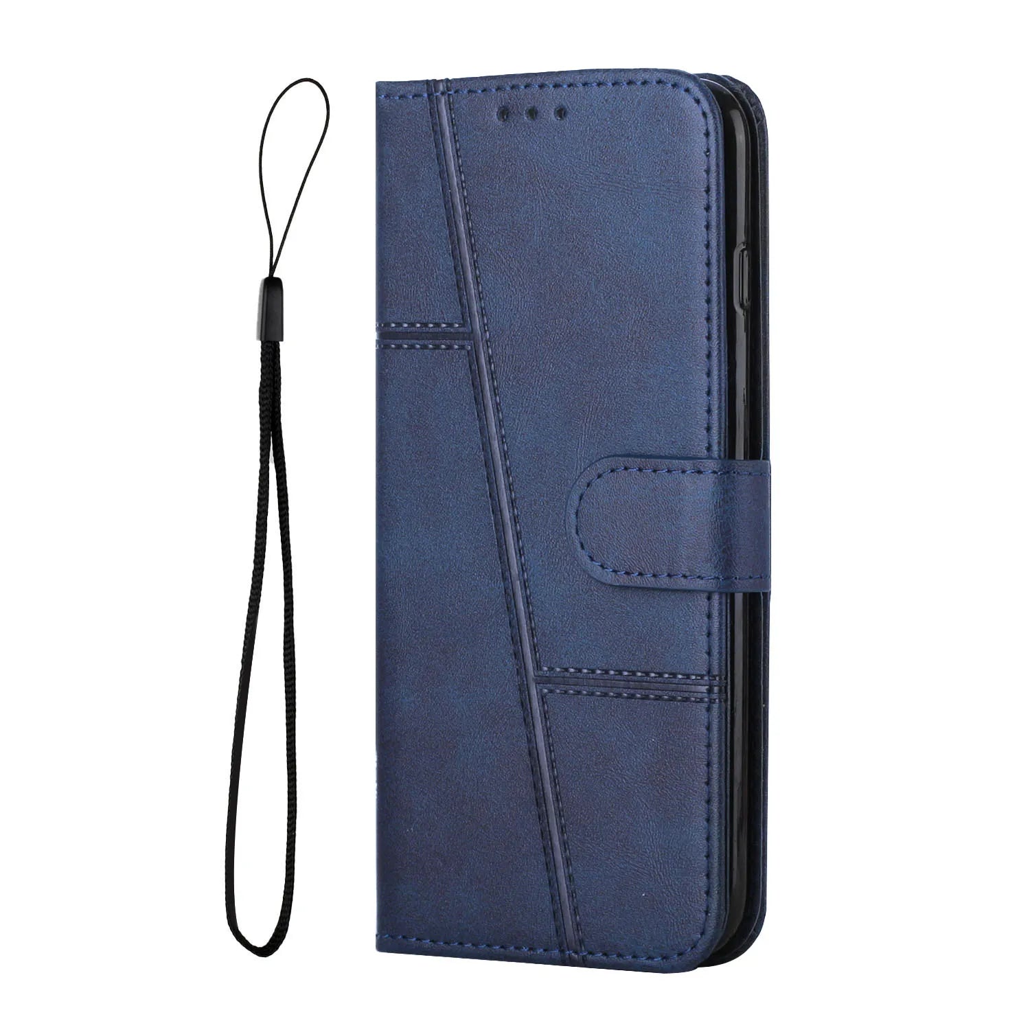 Samsung Galaxy - Prime Leather Look Flip Wallet Case
