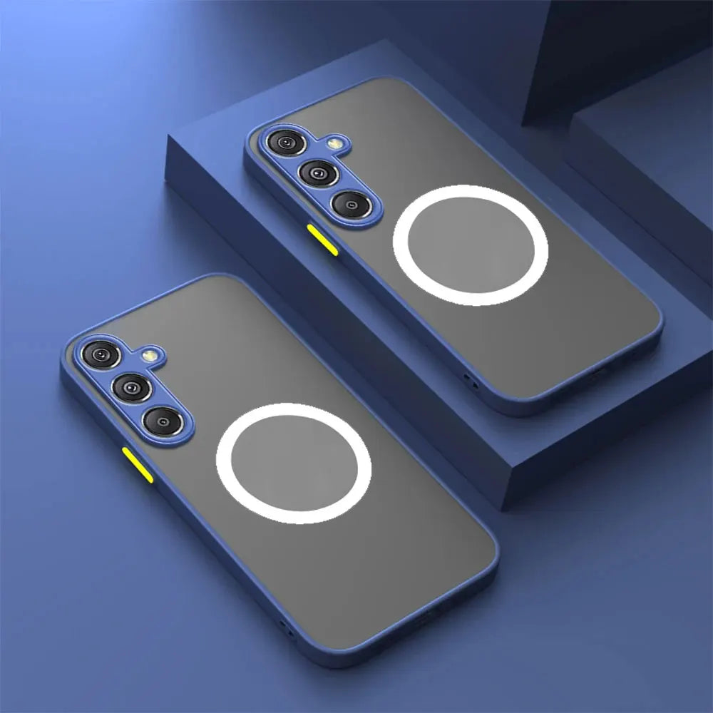 Samsung Galaxy - Shockproof Armor Matte Finish Case