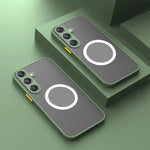 Samsung Galaxy - Shockproof Armor Matte Finish Case