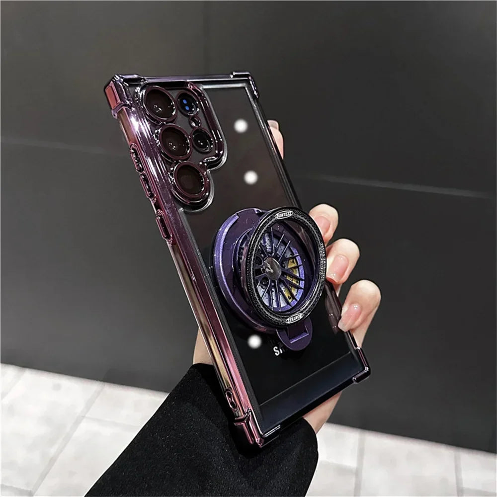 Samsung Galaxy - Shockproof Magnetic Case with Stand