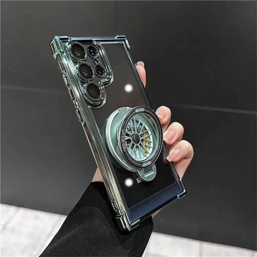 Samsung Galaxy - Shockproof Magnetic Case with Stand