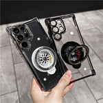 Samsung Galaxy - Shockproof Magnetic Case with Stand