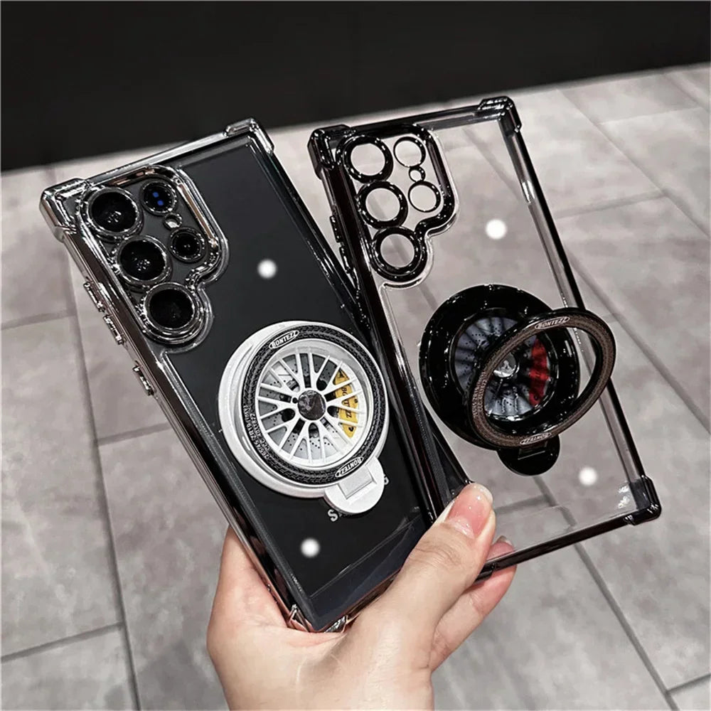 Samsung Galaxy - Shockproof Magnetic Case with Stand