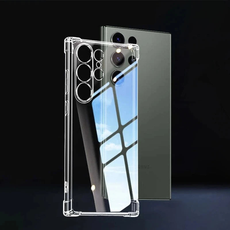 Samsung Galaxy - Shockproof Transparent Case