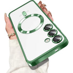 Samsung Galaxy - Stylish MagSafe Clear Case