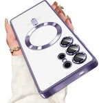 Samsung Galaxy - Stylish MagSafe Clear Case