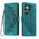 Samsung Galaxy - Stylish Pattern Leather Look Flip Case