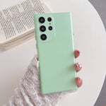 Samsung Galaxy - Ultra Slim Silicone Matte Transparent Case