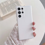 Samsung Galaxy - Ultra Slim Silicone Matte Transparent Case