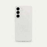 Samsung Galaxy - Ultra Thin clear silicone phone case with a transparent finish and raised triple-camera edges