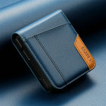 Samsung Galaxy Z Flip - Premium Leather Look Wallet Case