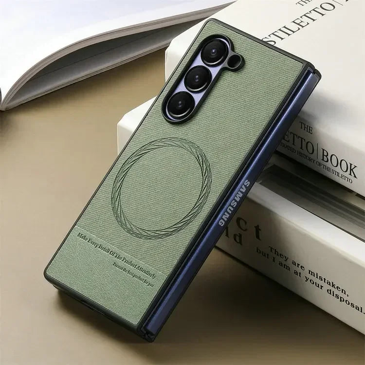 Samsung Galaxy Z Fold - MagSafe Vegan Leather Case