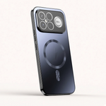 Xiaomi Frosted Magnetic Phone Case in dark navy with a frosted back, magnetic ring and raised camera protection