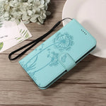 Xiaomi - Leather Look Flip Wallet Case Embossed