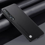 Xiaomi Mi 10 - Luxury Leather Look Case