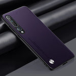 Xiaomi Mi 10 - Luxury Leather Look Case