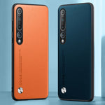 Xiaomi Mi 10 - Luxury Leather Look Case