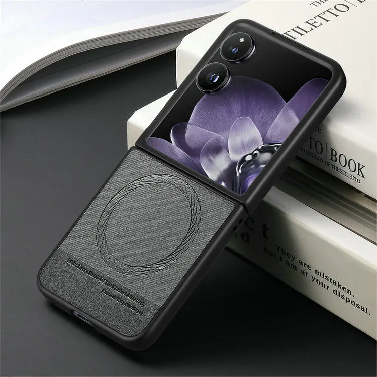 Xiaomi Mix Flip - MagSafe Luxury Leather Look Case
