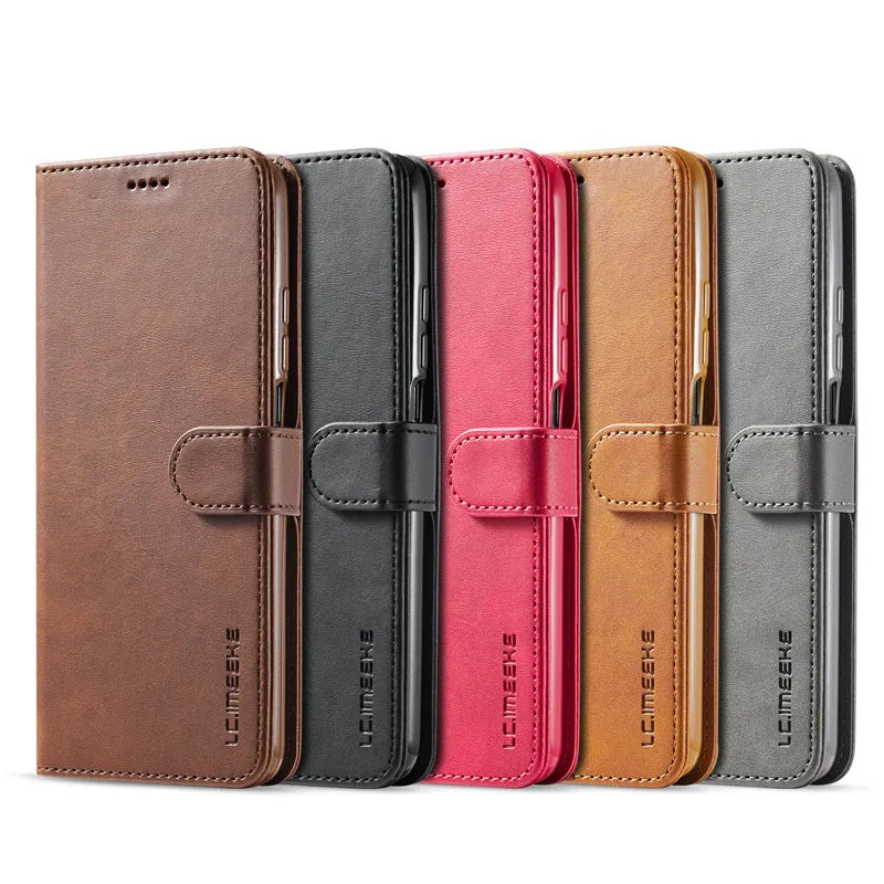 Xiaomi POCO - Leather Look Flip Wallet Case