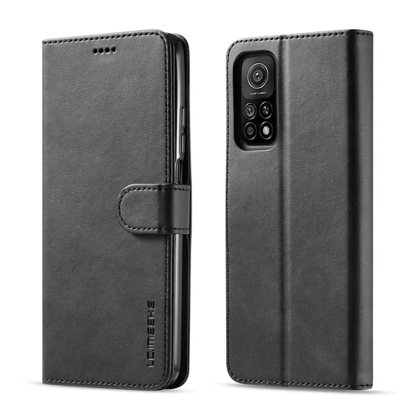 Xiaomi POCO - Leather Look Flip Wallet Case