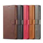 Xiaomi POCO - Leather Look Wallet Flip Case with Card Slots