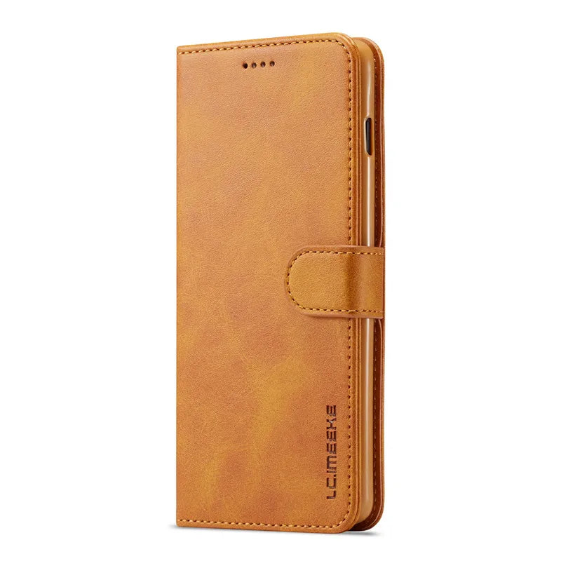 Xiaomi POCO - Leather Look Wallet Flip Case with Card Slots