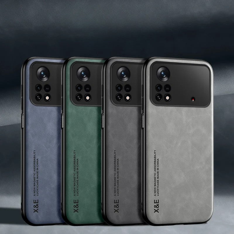 Xiaomi POCO - Luxury Leather Look MagSafe Case