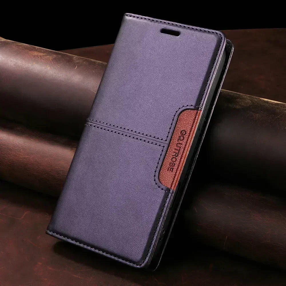 Xiaomi POCO - Vegan Leather Flip Case Wallet with Card Holder
