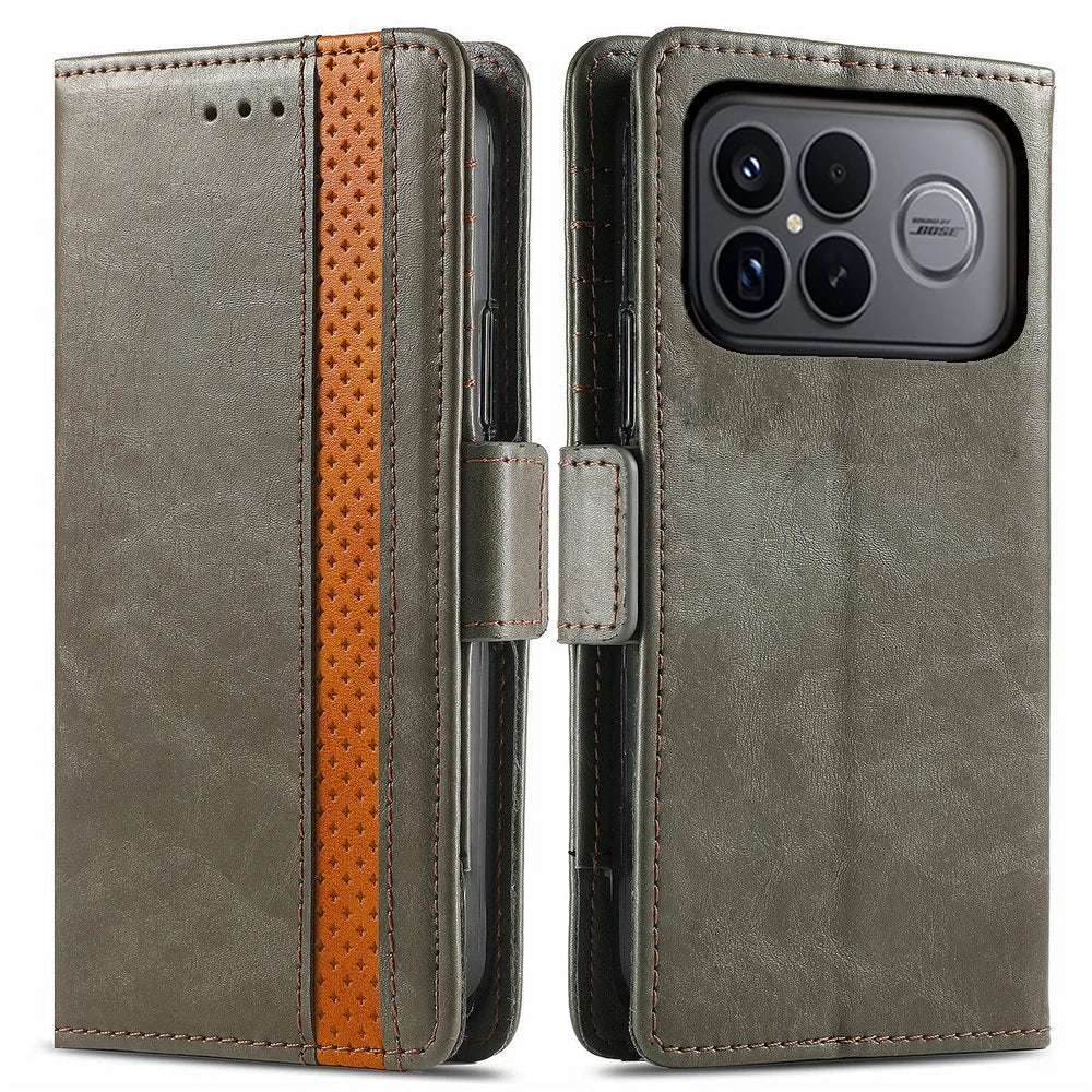 Xiaomi POCO - Vegan Leather Flip Wallet Case with Card Holder