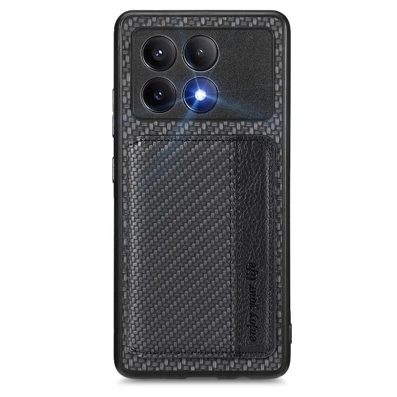 Xiaomi POCO - Wallet Case Vegan Leather with Card Holder