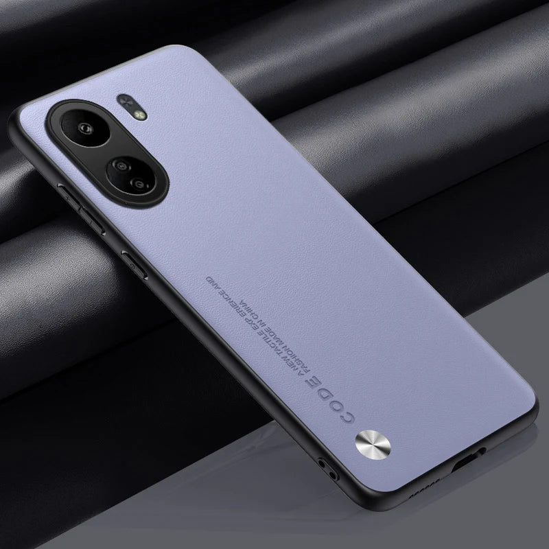 Xiaomi - Sleek Leather Look Case
