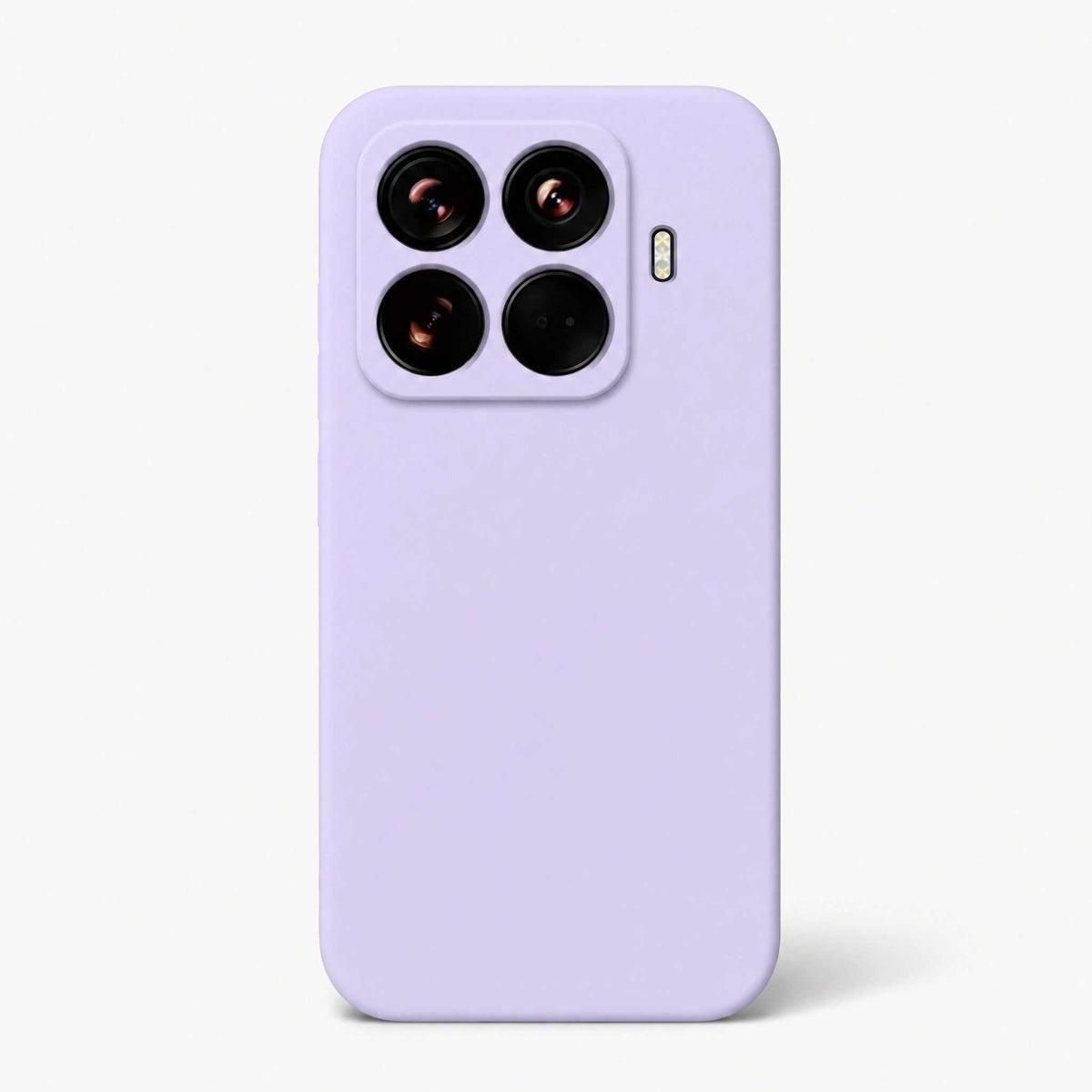 Phone case, Xiaomi Soft Matte Anti Glare in lavender with a smooth matte finish and raised four-lens camera surround
