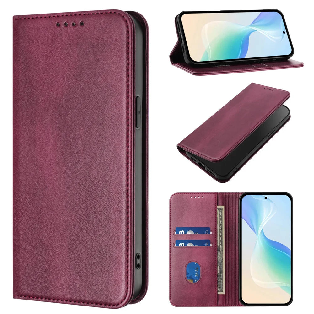 Xiaomi - Wallet Flip Luxury Leather Case